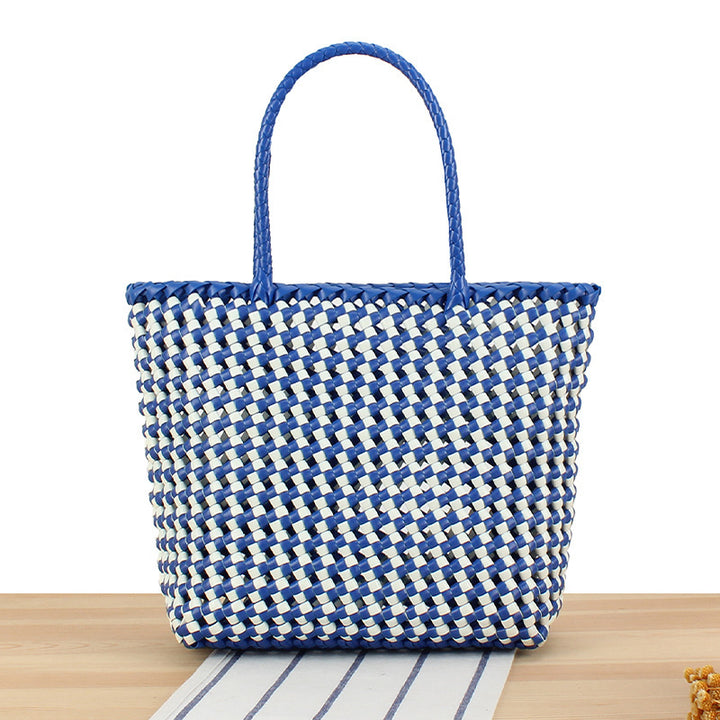 Large tote bag made of braided material Skanto