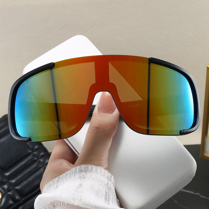 Damen moteriktig sportssolbrille med bred UV-beskyttelse Skanto