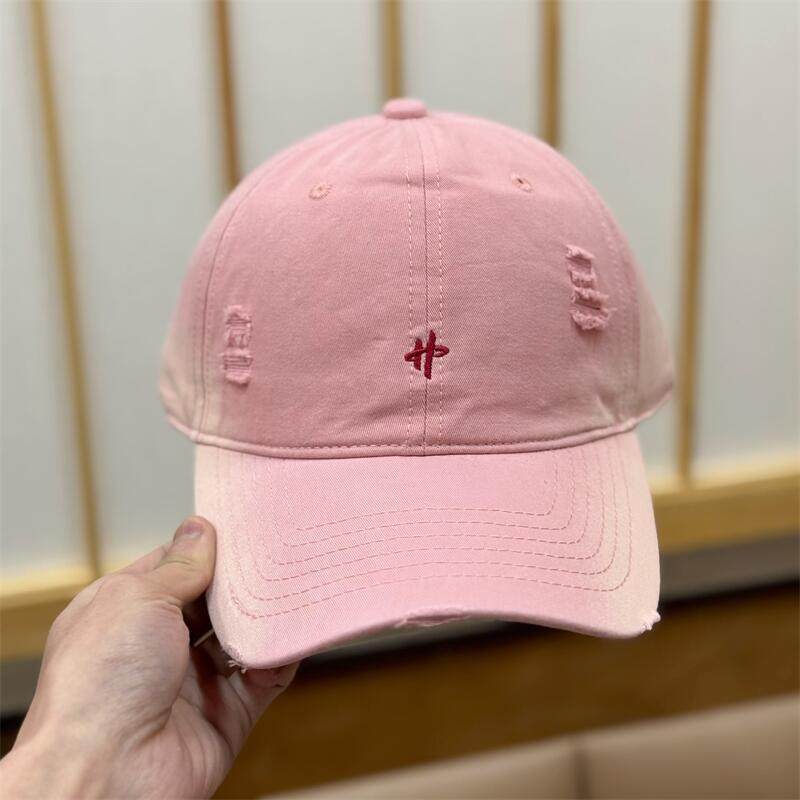 Kvinne Slitt Vintage Baseball Caps Skanto