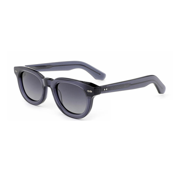 Dame retro-inspirert solbrille med bredt skilpadde-ramme og harmoniske glass Skanto