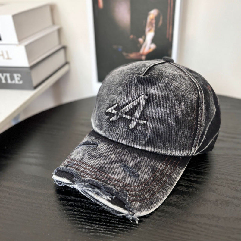 Kvinne's Slitt Vintage Stil Baseball Caps Skanto