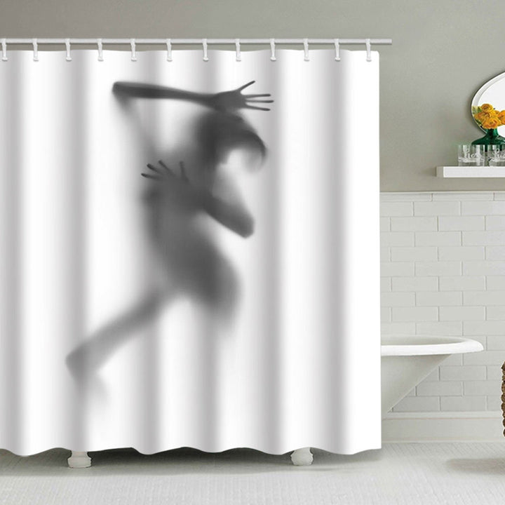 Kunstnerisk Silhouette Dusjforheng Skanto