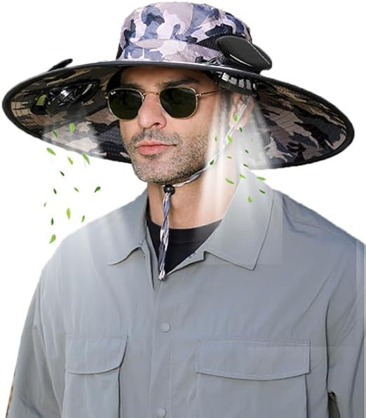 Skanto Outdoor Sun Hat with Wide Brim, Integrated Ventilation, UV Protection, and Chin Strap Skanto