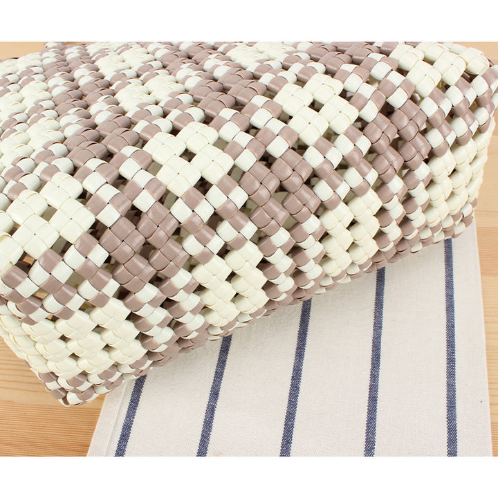 Large tote bag made of braided material Skanto