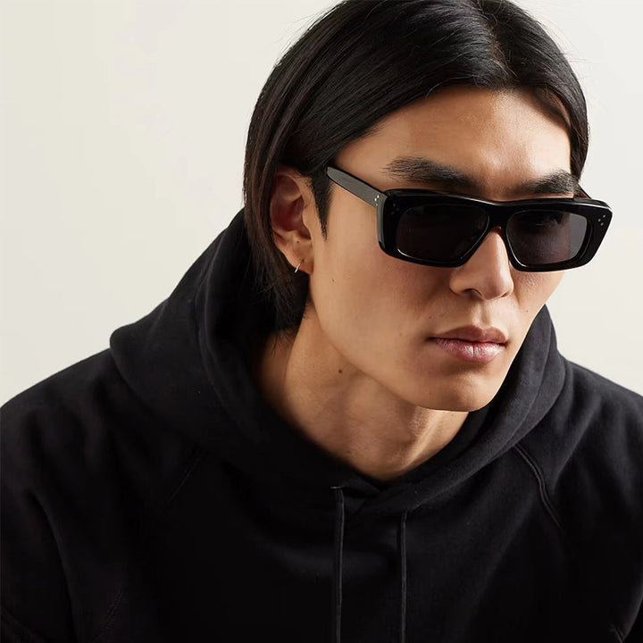 Dame kvadratisk solbrille med moderne design og polariserende linser Skanto