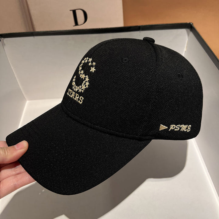 Kvinne Stilig Brodert Baseball Caps Skanto 1784084110