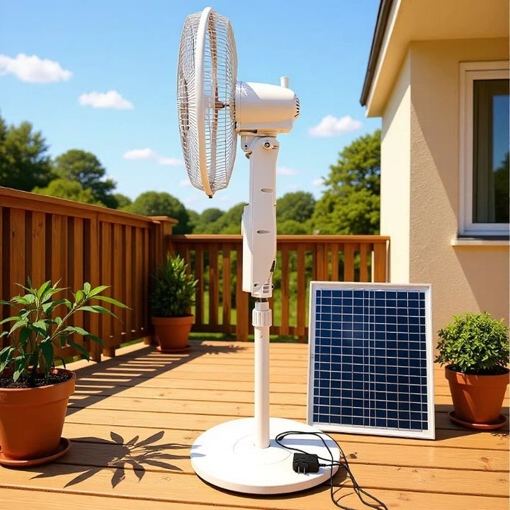 Unisex Solarbetr powered Standvifte med smart styring Skanto