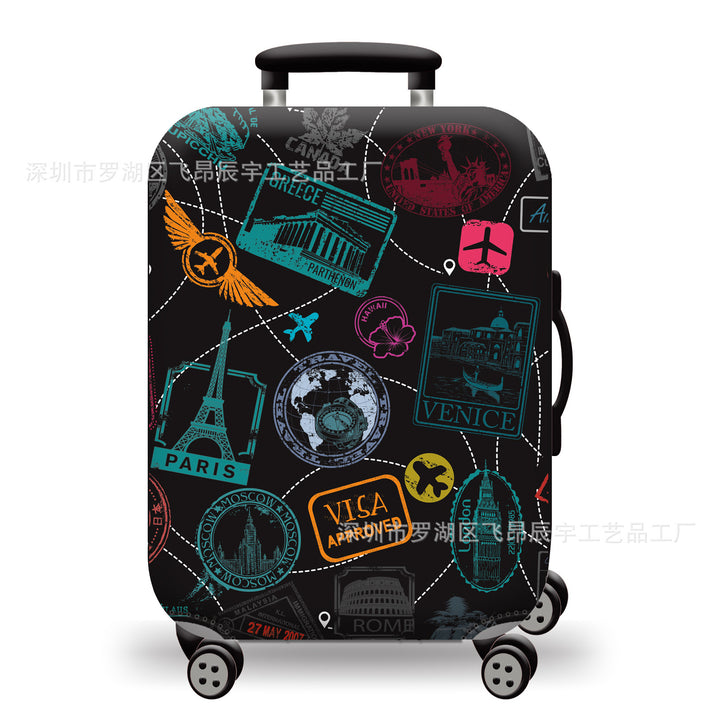 Hard Shell Bagasje med Jord Design Skanto