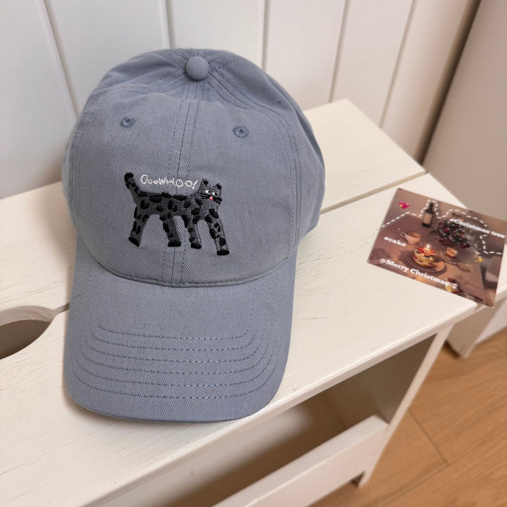 Kvinne Søt Grafisk Brodert Baseball Caps Skanto