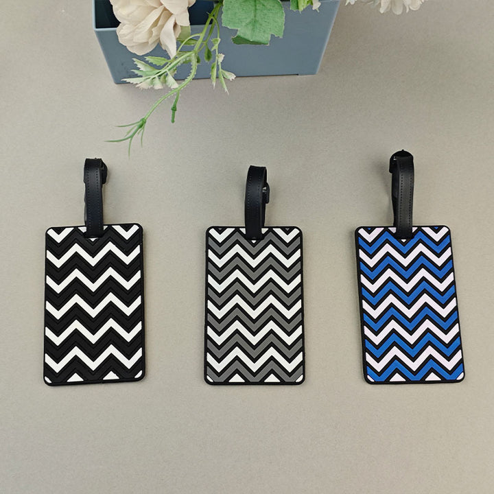 Unisex Chevron-mønster Reiseloggmerke Skanto