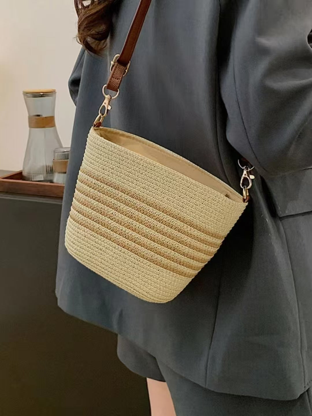 Trendy skulderveske Skanto