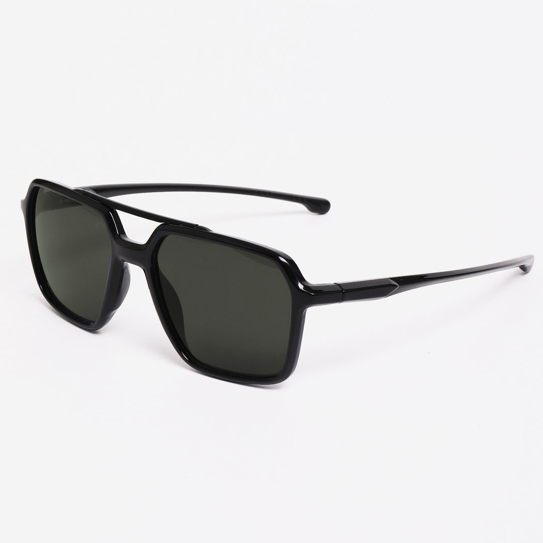 Dame solbrille med stilige, innovative rammer og elegant utseende Skanto