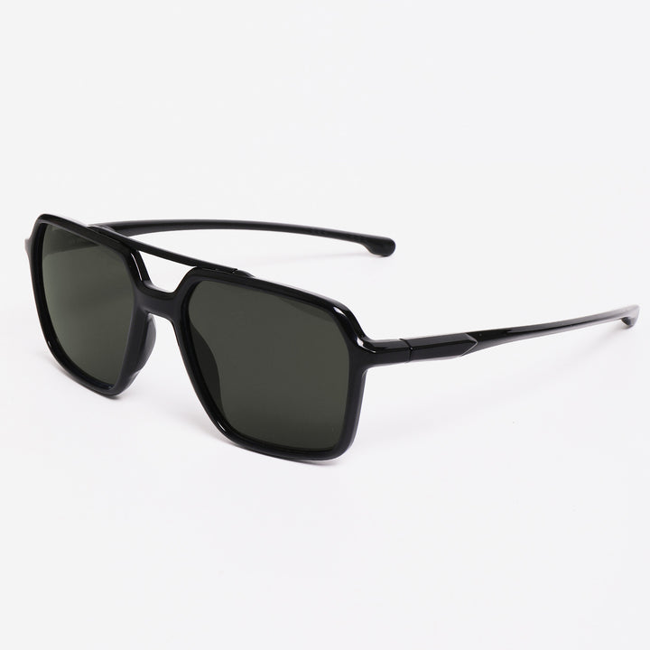 Dame solbrille med stilige, innovative rammer og elegant utseende Skanto