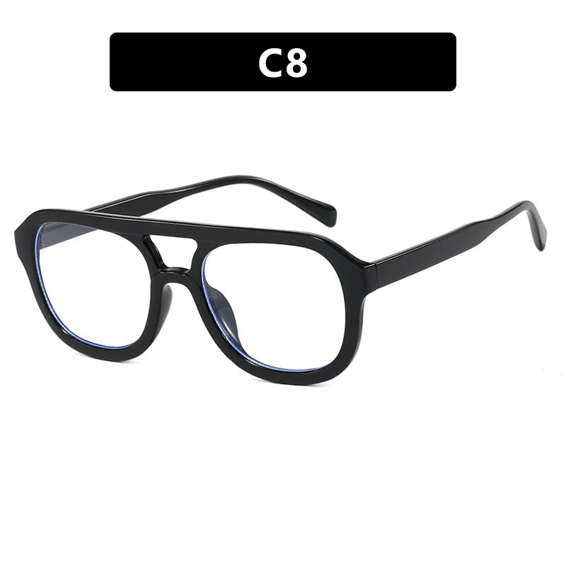 Dame modisch sport solbrille med bred, fleksibel ramme Skanto