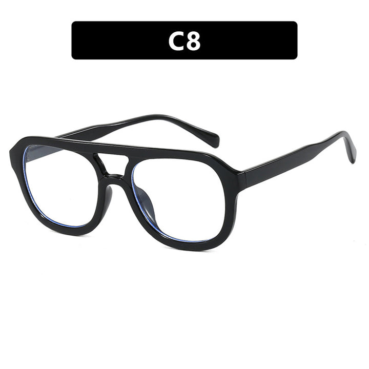 Dame modisch sport solbrille med bred, fleksibel ramme Skanto