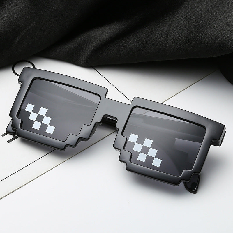 Damer iøynefallende piksel-optikk solbrille Skanto