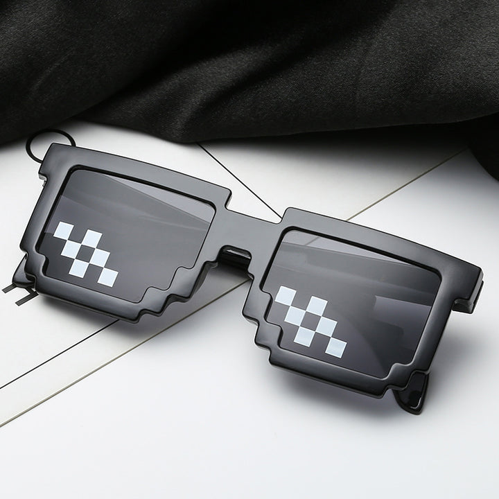 Damer iøynefallende piksel-optikk solbrille Skanto