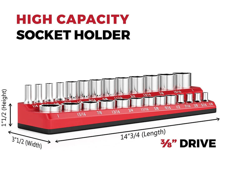 Heavy-Duty Magnetisk Socket Organizer Skanto