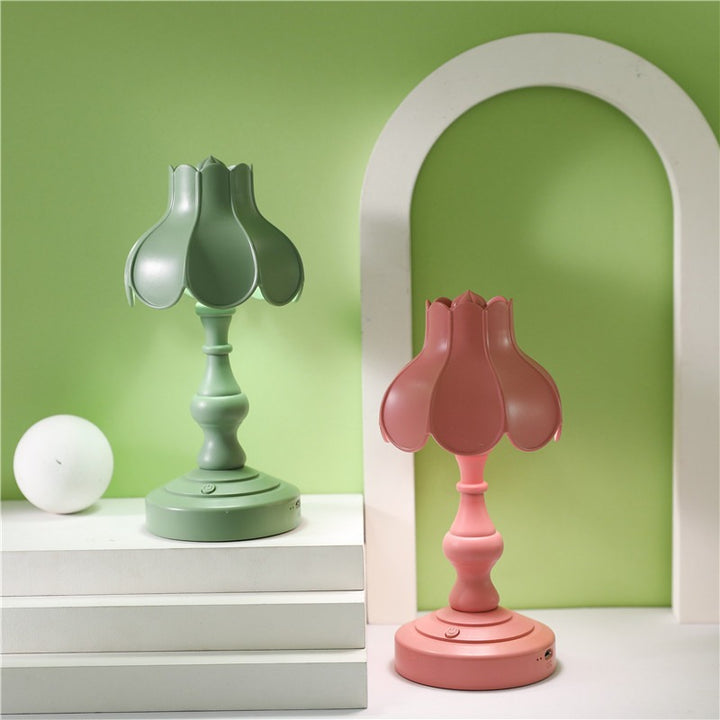 Unisex Dekorativ bordlampe i blomsterformet design Skanto