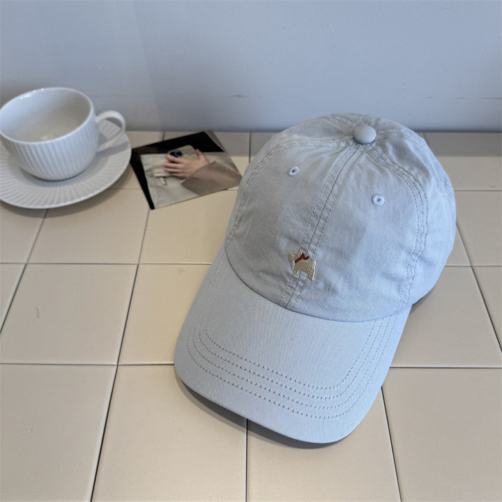 Kvinne Casual Vasket Bomull Baseball Cap Skanto
