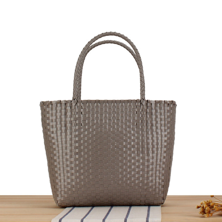 Padded tote bag in durable plastic fabric Skanto