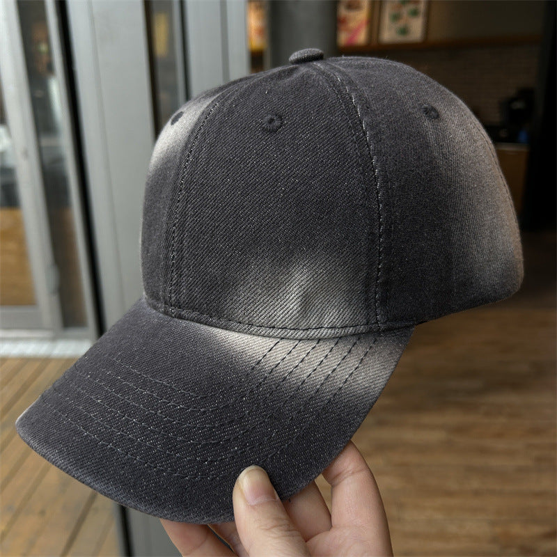 Kvinnens slitte denim baseball-caps Skanto 1784083710