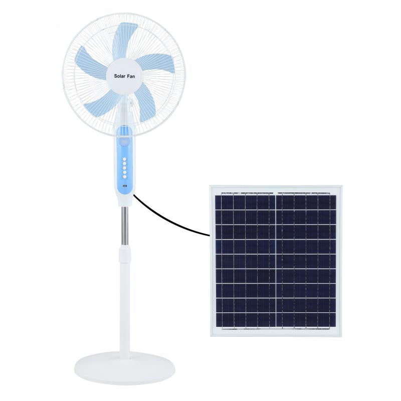 Dame Solarbehandlet Stående Vifte med Fjernkontroll Skanto