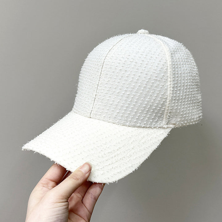 Kvinne Teksturet Tøy Baseball Caps Skanto 1784083631