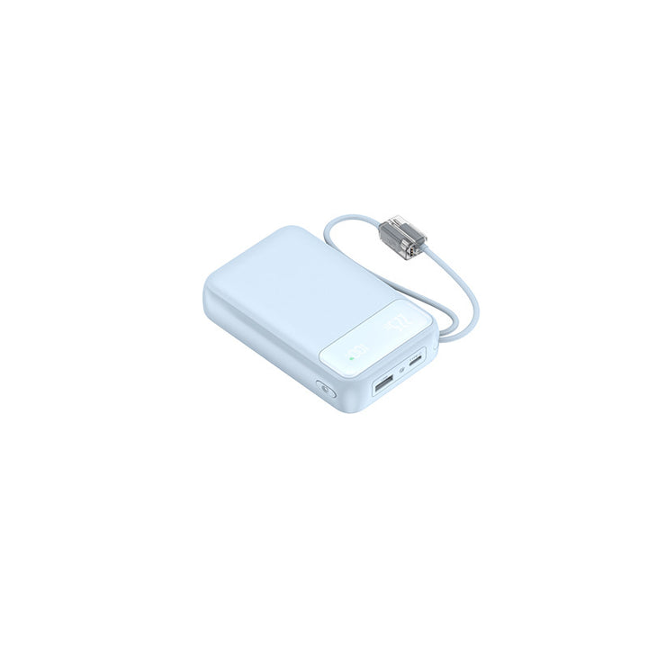 bærbar høyytelseslader med LED-skjerm Skanto