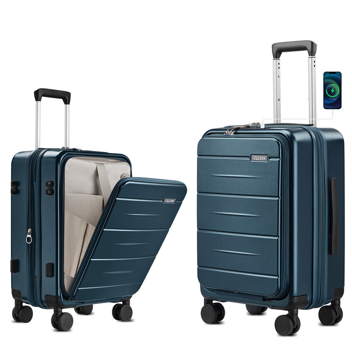 Unisex Smart Hard Shell Cab Carry-On Bagasje Skanto