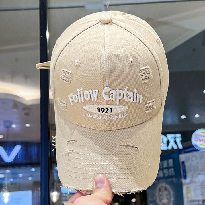 Herre Casual Slitt Baseball Cap Skanto