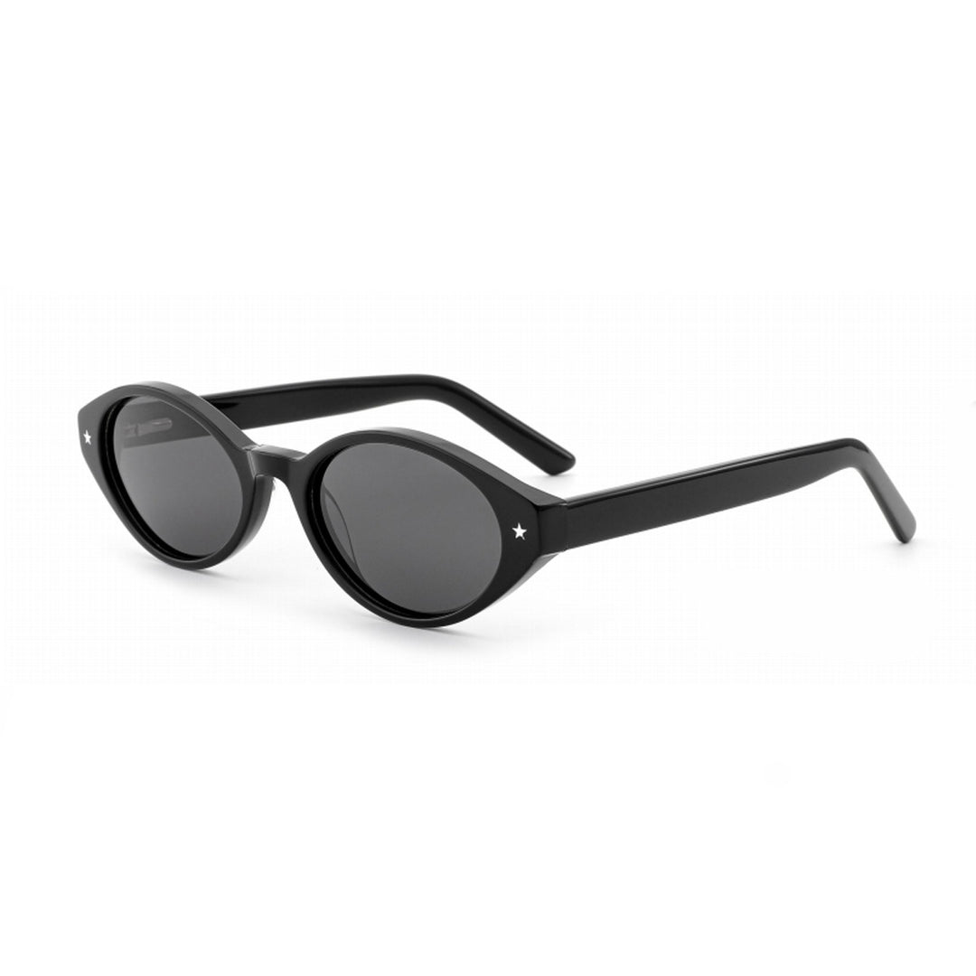 Dame solbrille i ovalt retro-design med høyeste UV-beskyttelse Skanto