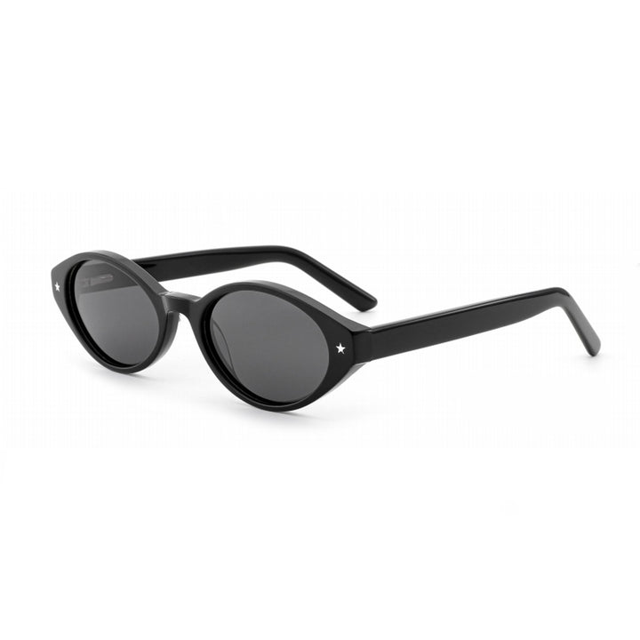 Dame solbrille i ovalt retro-design med høyeste UV-beskyttelse Skanto