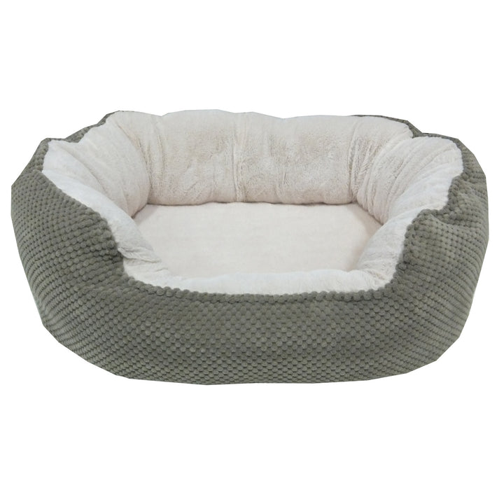 Plush ortopedisk hundeseng