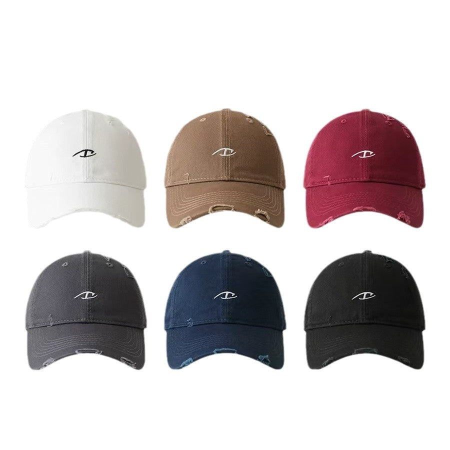 Herre Slitt Bomulls Baseball Caps Skanto
