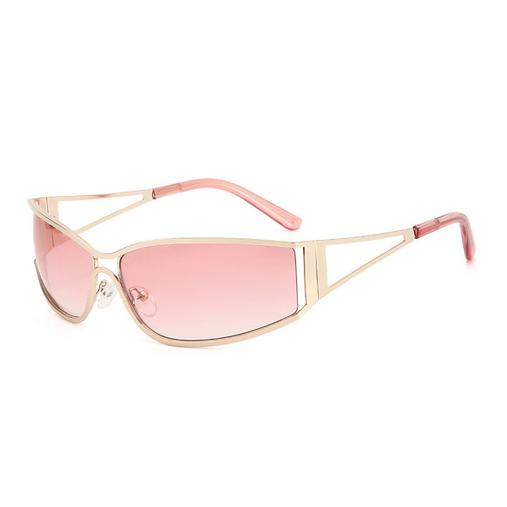 Damer Sporty Solbriller med elegant ramme Skanto