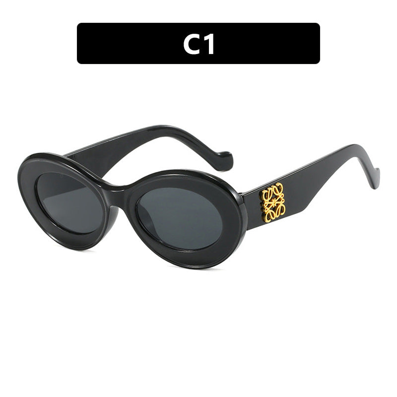 Dame elegant buet solbrille Skanto
