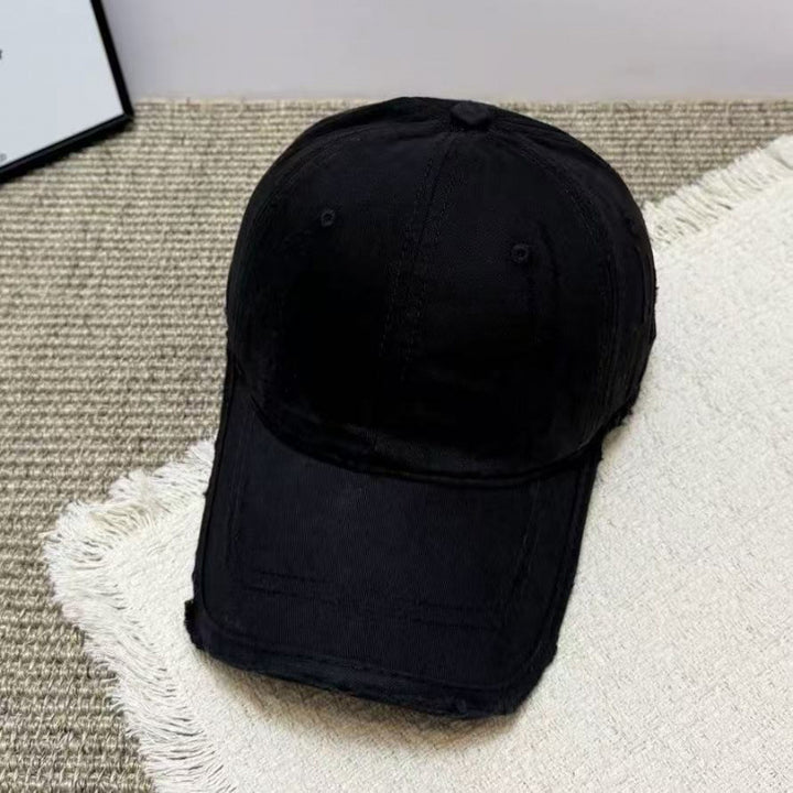 Kvinne Slitt Fritids Twill Baseball Cap Skanto