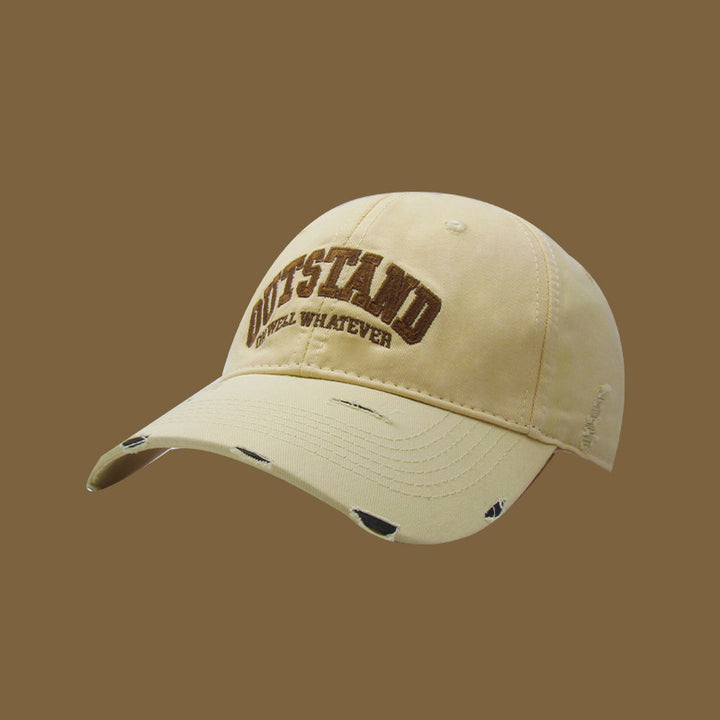 Unisex Slittet Fritids Caps Skanto