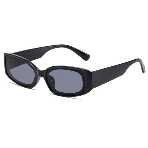 Dame moteriktig solbrille i futuristisk design Skanto