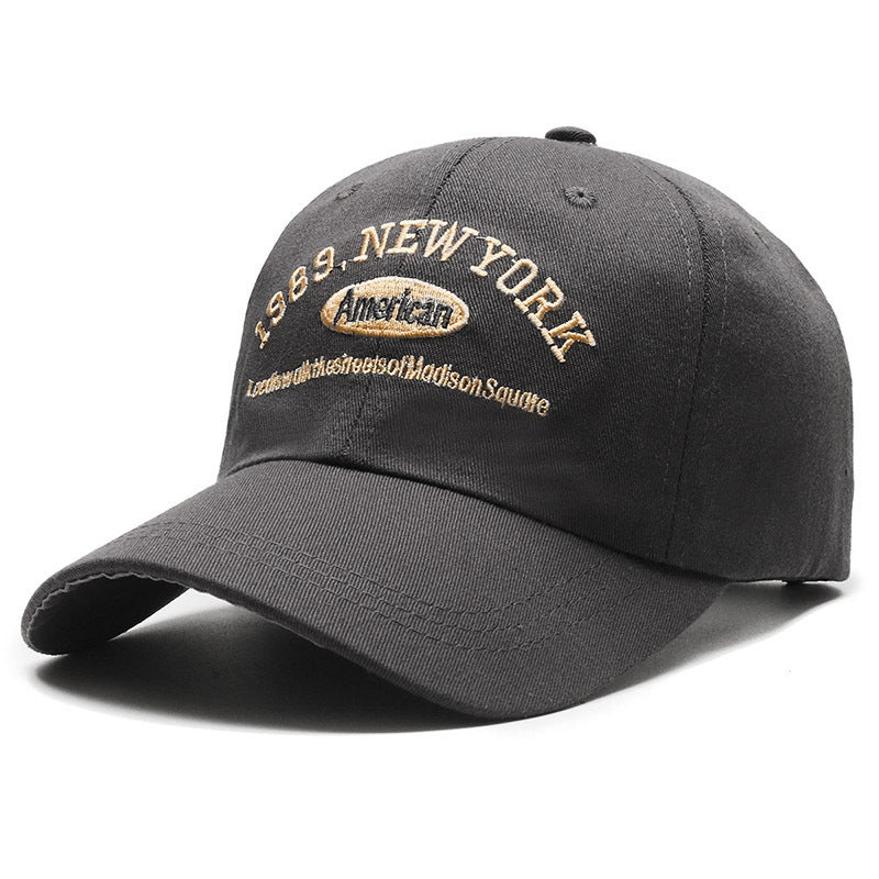 Menn's Casual Brodert Caps Skanto