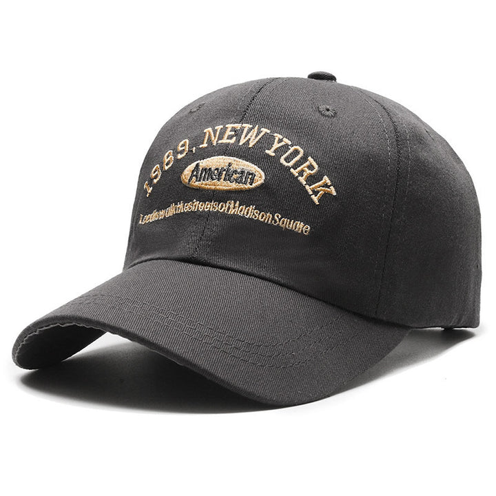 Menn's Casual Brodert Caps Skanto