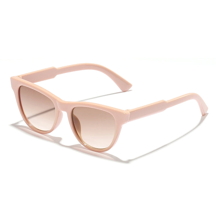 Damer moteriktige solbriller i elegant transparent design Skanto