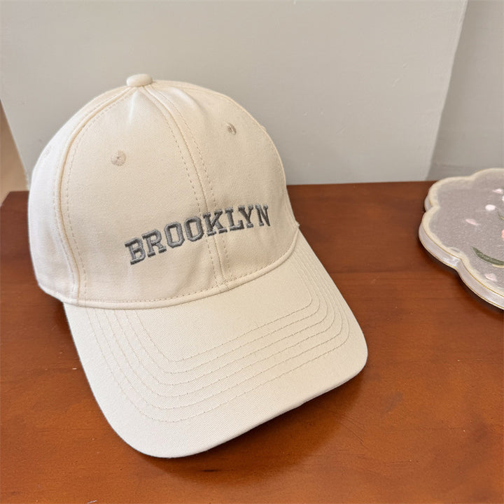 Herre Casual Brodert Bomull Baseball Caps Skanto