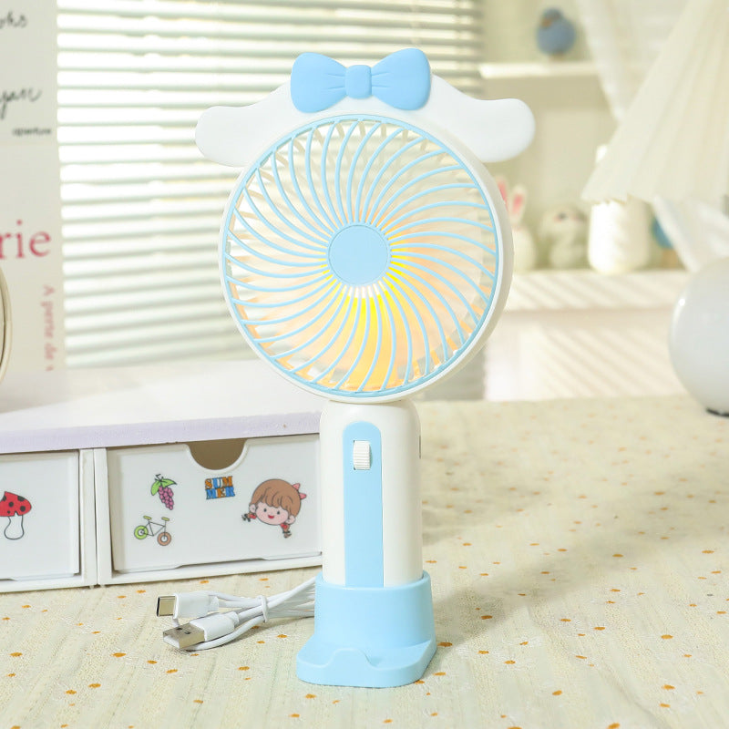 Bærbar mini håndvifte med lekent design Skanto