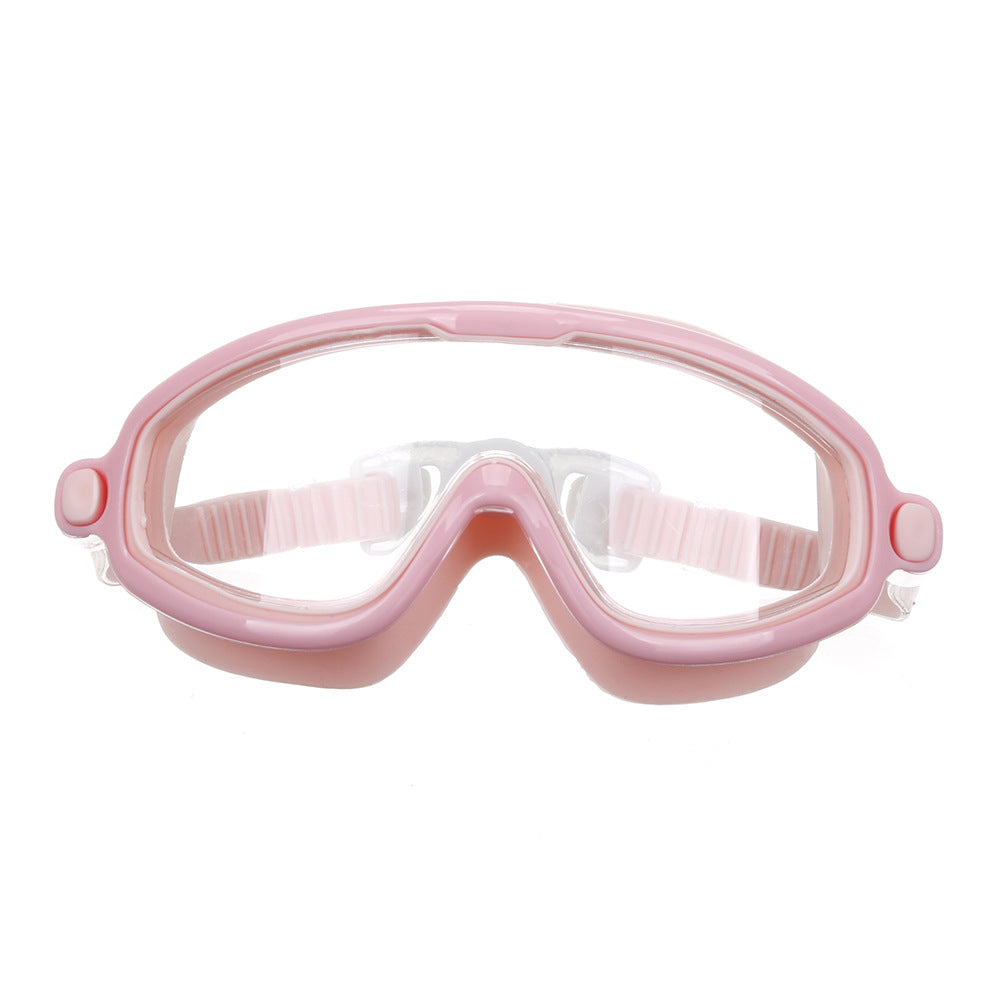 Vanntett svømmebrille med justerbar nesestykket Skanto