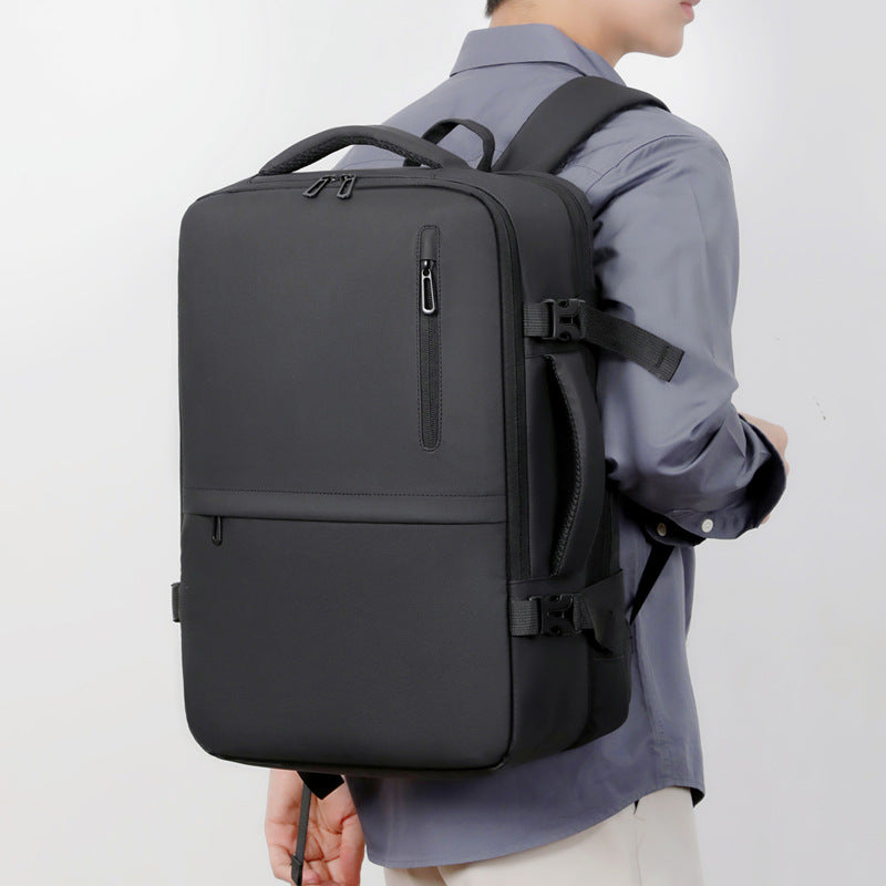 Stylish Backpack with Laptop Compartment and Ergonomic Shoulder Straps Skanto