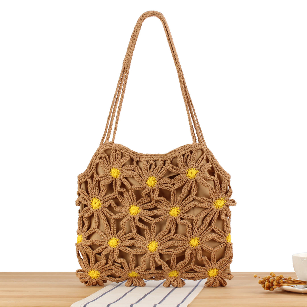 Handbag with creative floral design Skanto