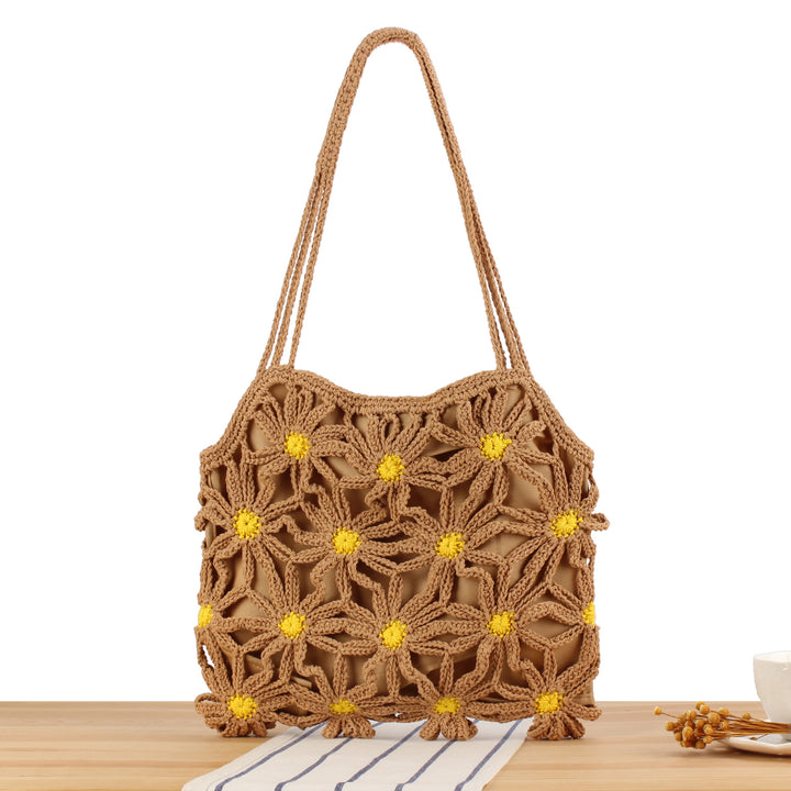 Handbag with creative floral design Skanto