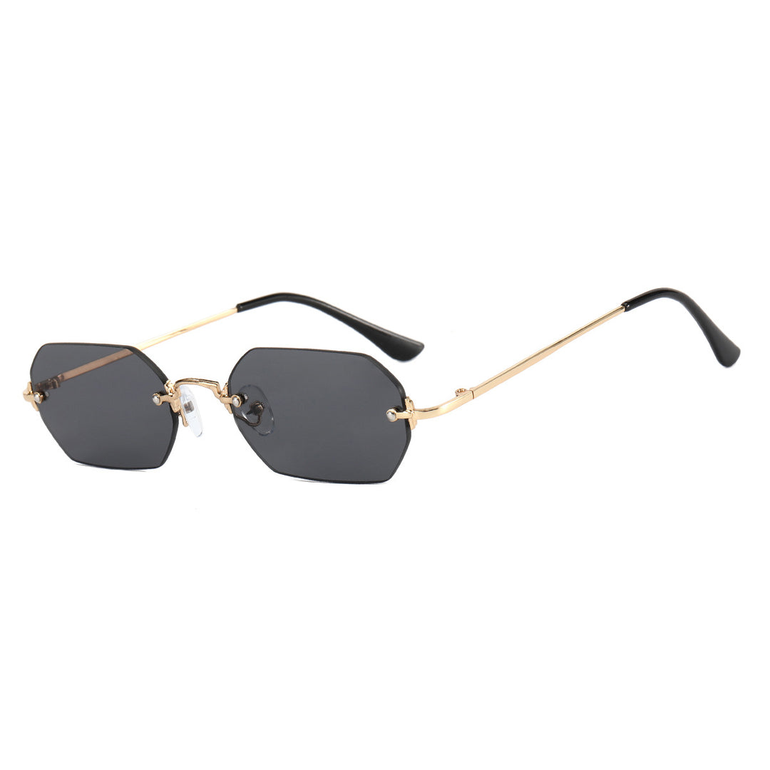 Damer moterik solbrille med innovativt heksagonalt design og UV-beskyttelse Skanto